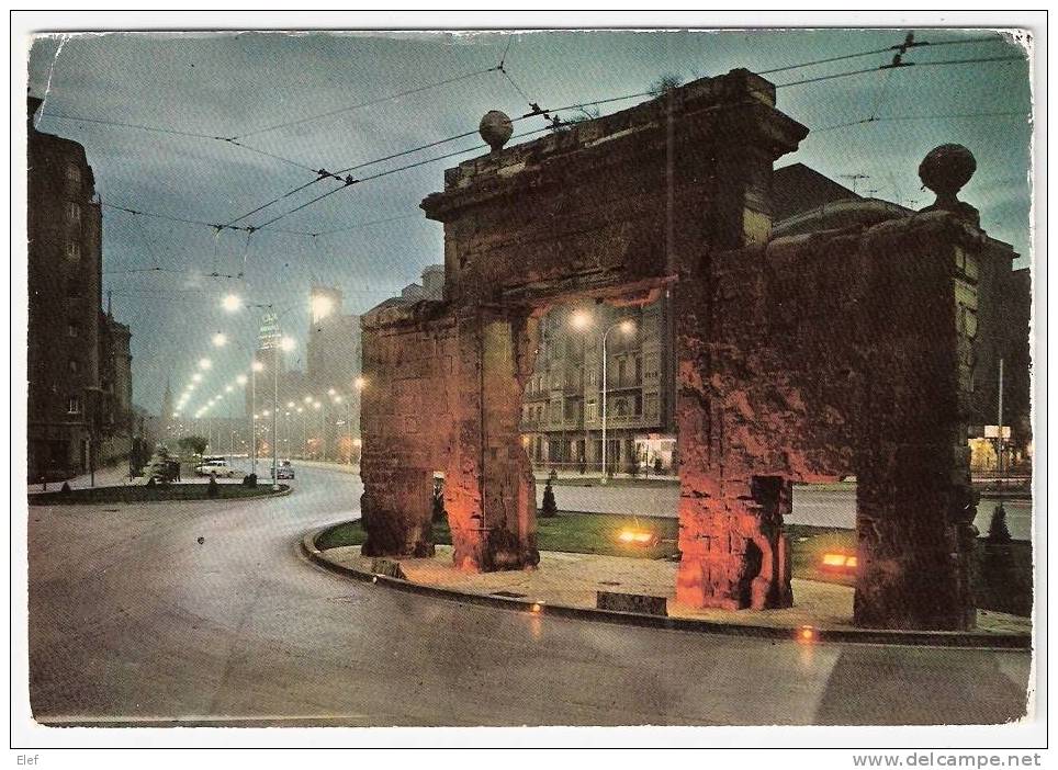 ZARAGOZA ( Aragon) :Puerta Del Carmen Y Paseo De Pamplona ; Années 60 ; B/TB - Zaragoza