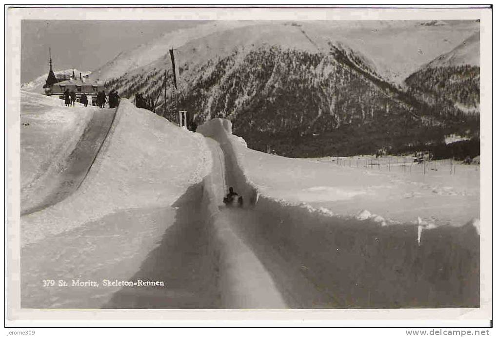 SUISSE - SAINT MORITZ - CPA - N°379 - Saint-Moritz, Commune Suisse Du Canton Des Grisons-stations De Sports D'hiver - Saint-Moritz