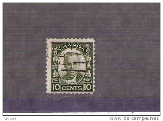 Canada - Sir Georges Etienne Cartier - Scott # 190 - Used Stamps