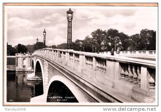 CPA - HAMPTON COURT  BRIDGE - Londres – Suburbios