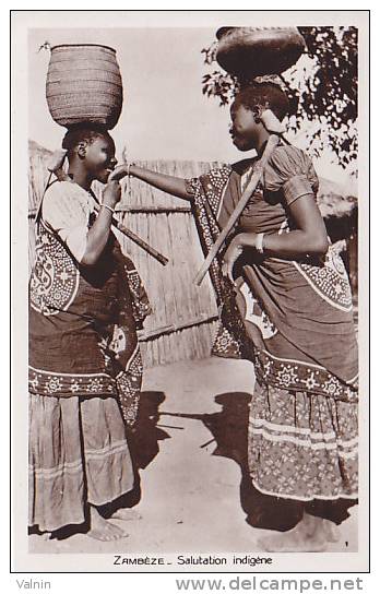 Zambeze  Salutations  Indigene - Mosambik