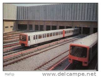 AUDERGHEM - Dépôt - Vue D´ensemble - Vervoer (ondergronds)