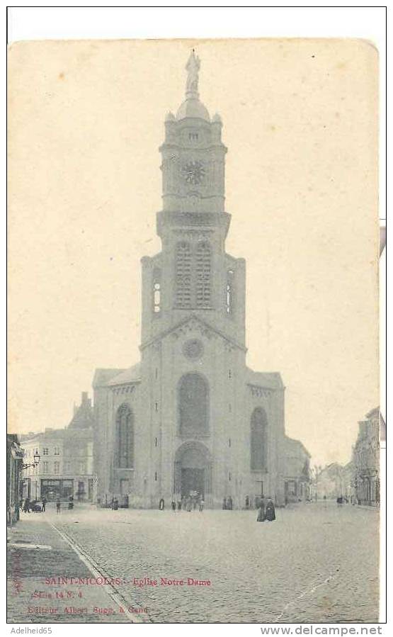 SUGG Sint Niklaas, Saint Nicolas, Eglise Notre Dame Serie 14 N° 4 Ca 1900 - Sint-Niklaas