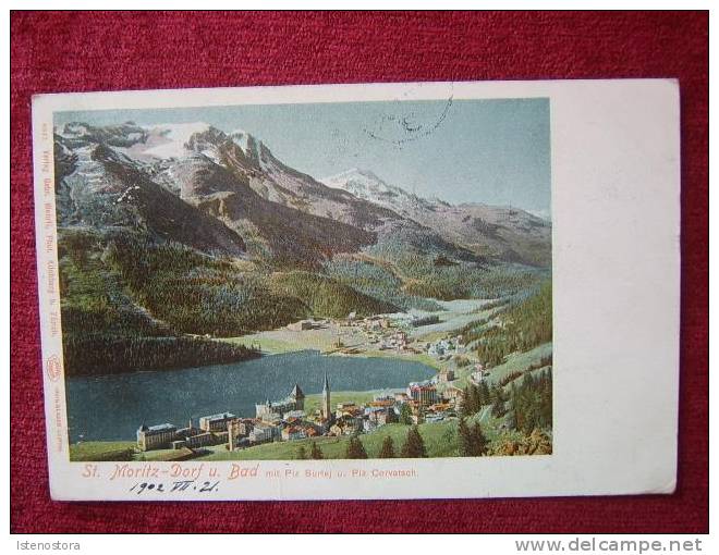 SWITZERLAND / ST.MORITZ -DORF / 1902 - Sankt Moritz