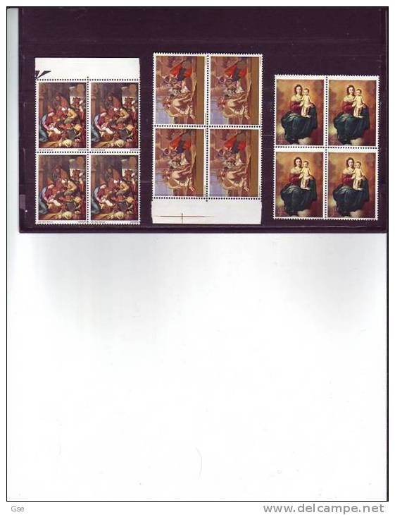 GRAN BRETAGNA 1967 - Yvert  499/51** (x 4 )   -  Natale - Unused Stamps