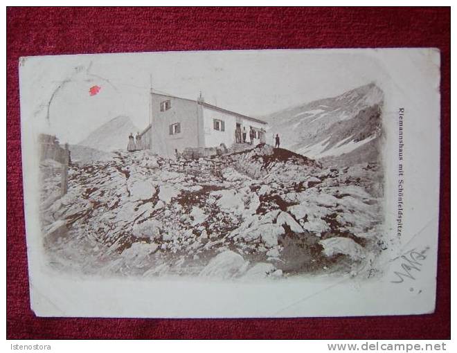 AUSTRIA / RIEMANNSHAUS MIT SCHÖNFELDSPITZE / 1900 - Sonstige & Ohne Zuordnung