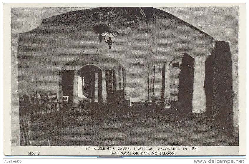 St Clement´s Caves, Hastings, Discovered In 1825. Ballroom Or Dancing Saloon Publ J Gardner, St Clement´s Caves - Hastings