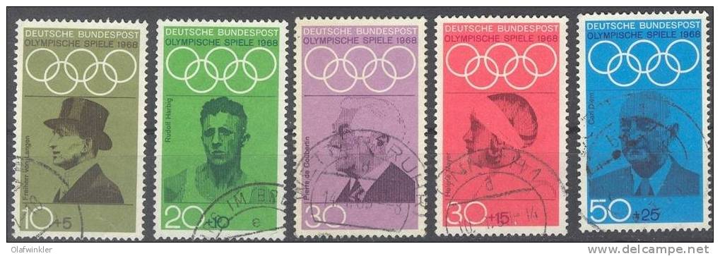 Germany Olympic Games Mexico 1968 Used/oblitere/gestempelt - Ete 1968: Mexico