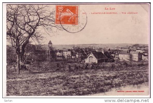 46 , LACAPELLE MARIVAL , Vue Generale - Lacapelle Marival