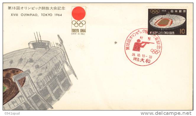 Jeux Olympiques 1964   Tir Au Pigeon D´argile  Tiro Piattello Shooting - Shooting (Weapons)