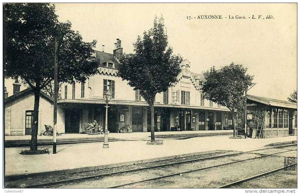 21 - COTE D´OR - AUXONNE - VUE INTERIEUR De La GARE De CHEMIN De FER - Auxonne