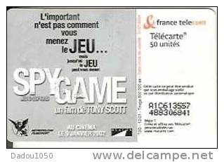 SPY GAME Télecarte 50 U - 2004