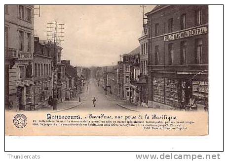 BONSECOURS GRAND RUE VUE PRISE DE LA BASILIQUE - Andere & Zonder Classificatie