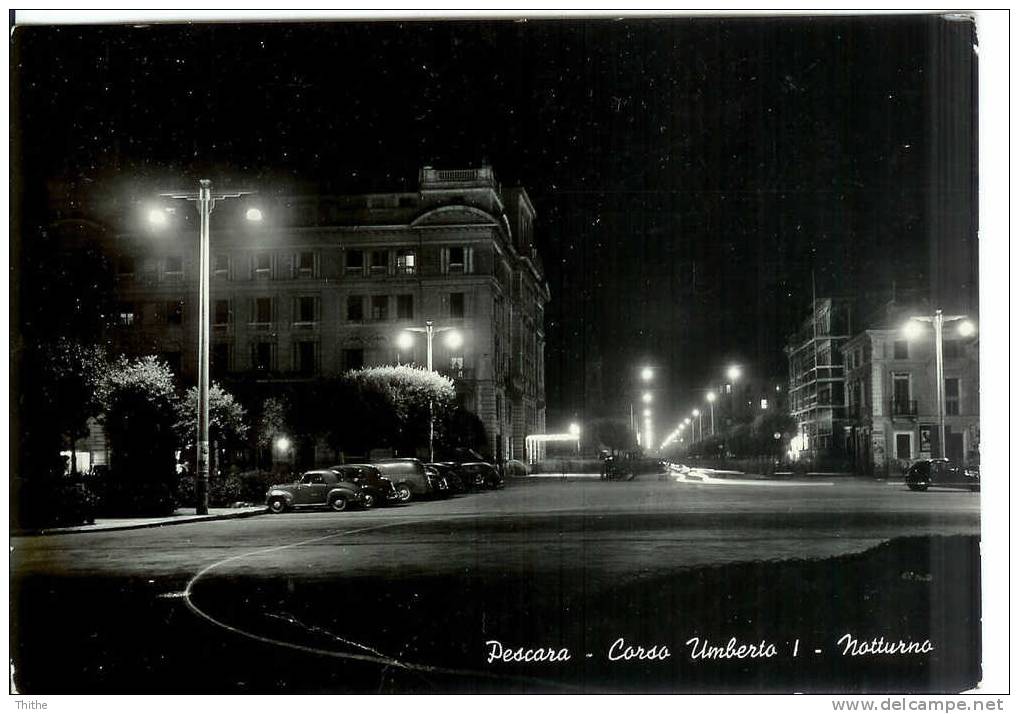 PESCARA Corso Umberto I - Notturno - Pescara