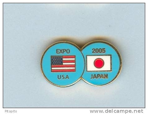 EXPO 2005 AICHI  - JAPÓN  PIN PABELLÓN DE ESTADOS UNIDOS PINS - Sin Clasificación