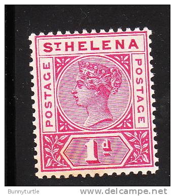 St Helena 1890-97 Queen Victoria 1p MLH - Isla Sta Helena