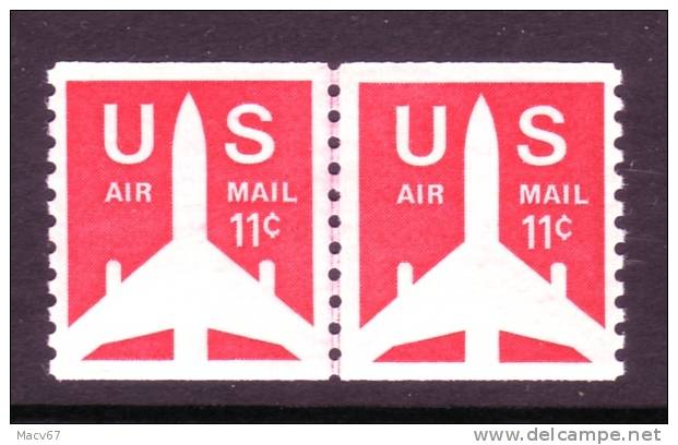 U.S. C82X2  Line Pair    ** - 3b. 1961-... Unused