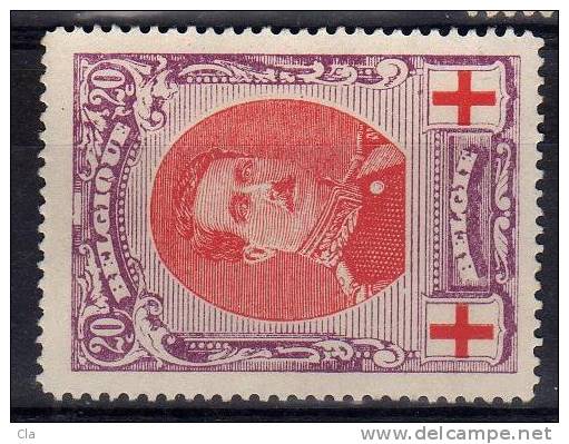 134  (*)  Cob 57 - 1914-1915 Rode Kruis