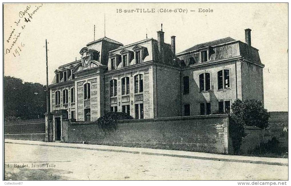 21 - COTE D´OR - IS Sur TILLE - ECOLE - Is Sur Tille