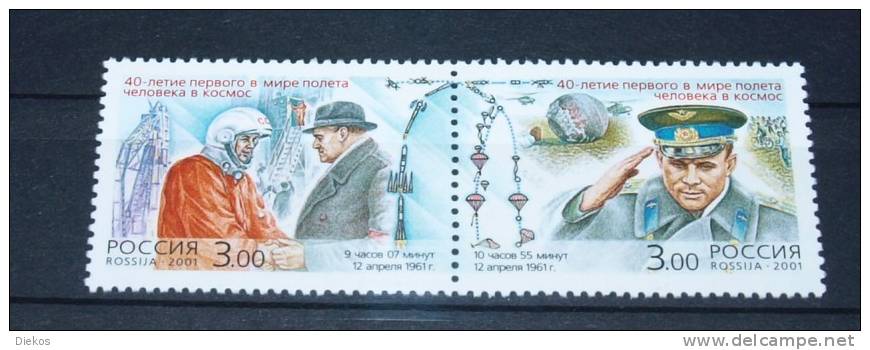 Space,  Rußland Nr:  908 - 9  Postfrisch **  MNH  #1006 - Russie & URSS