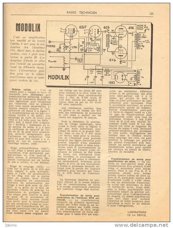 Radio TecHNICIEN DE 1948 N°16 - Libros Y Esbozos