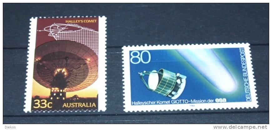 Space,  Australia D Nr:   Halleys Comet Postfrisch **  MNH  #1030 - Oceania