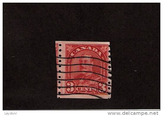 Canada - King George V - Coil Stamp - Scott # 183 - Gebraucht