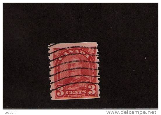 Canada - King George V - Coil Stamp - Scott # 183 - Gebruikt
