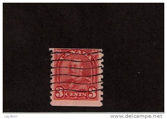 Canada - King George V - Coil Stamp - Scott # 183 - Usados