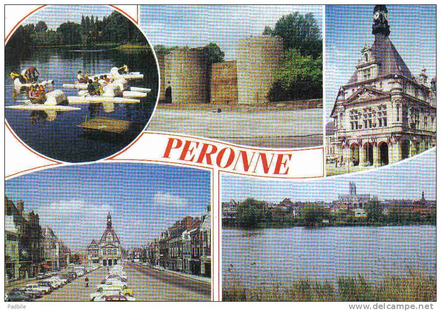 Carte Postale   80.  Péronne   Trés Beau Plan - Peronne