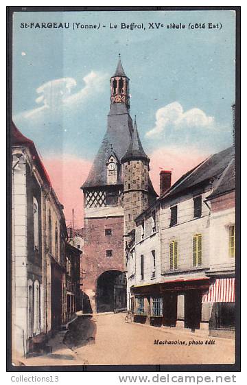 YONNE - Saint Fargeau - Le Beffroi - Saint Fargeau