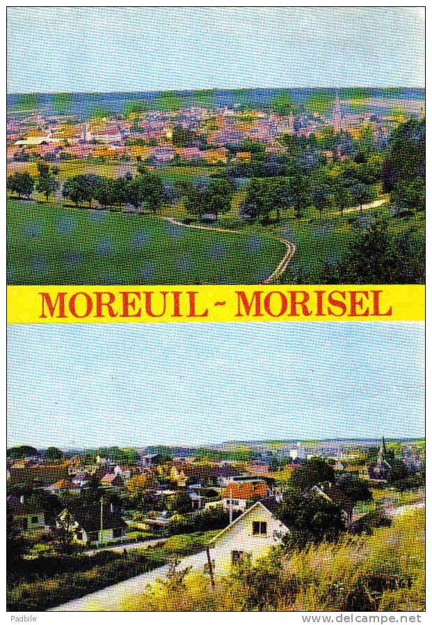 Carte Postale   80.  Moreuil - Morisel  Trés Beau Plan - Moreuil