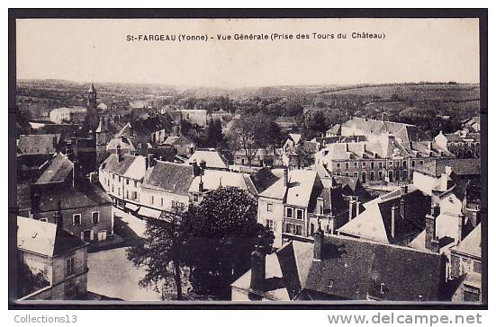 YONNE - Saint Fargeau - Vue Générale - Saint Fargeau