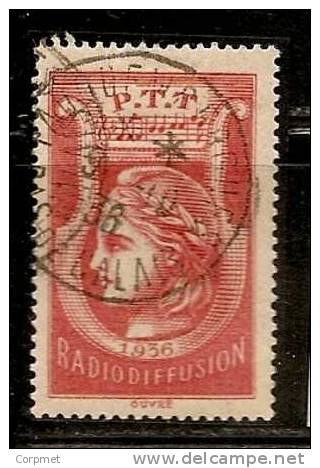 FRANCE - RADIODIFFUSION - Yvert # 2 - VF USED - Radiodiffusione