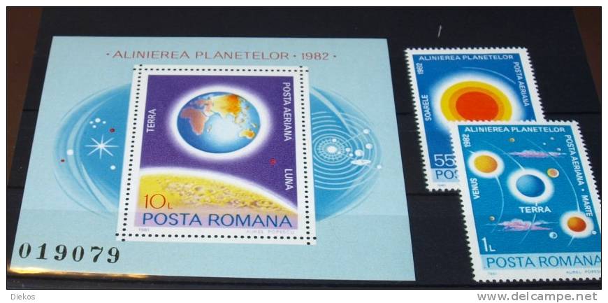 Space,  Romana Nr:  B181 Mariner 10 Postfrisch **  MNH  #1079 - Europe