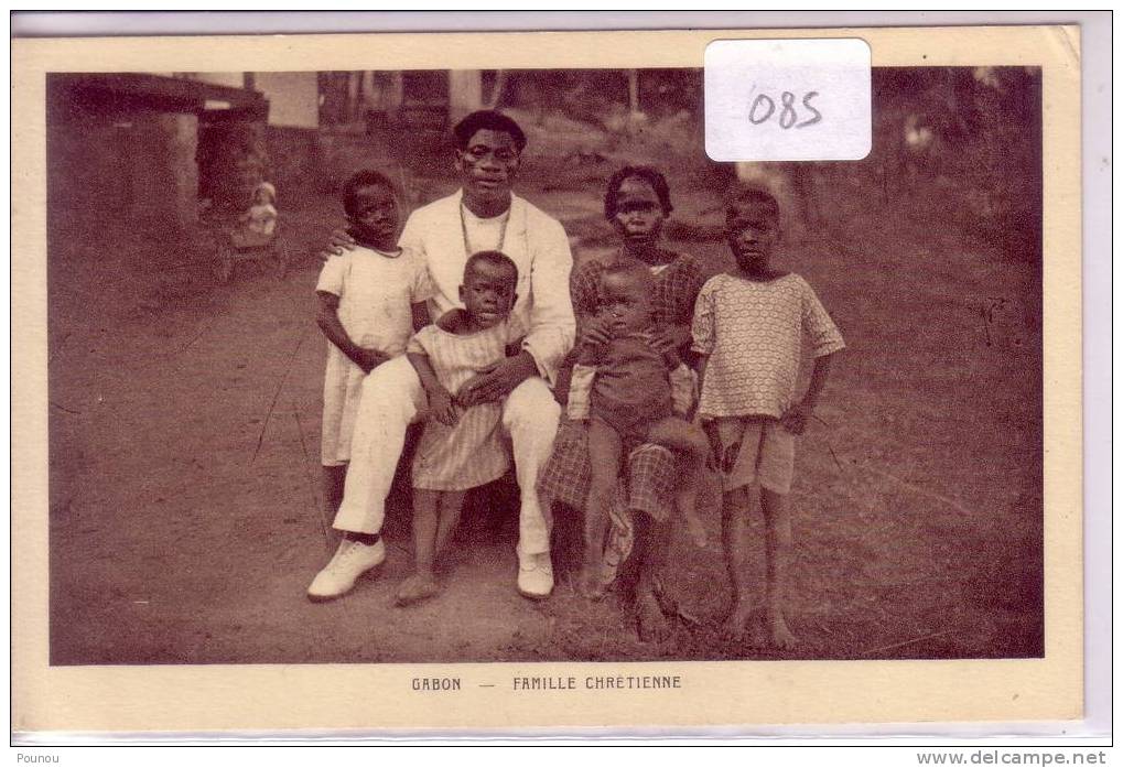 - GABON - FAMILLE CHRETIENNE (085) - Gabon