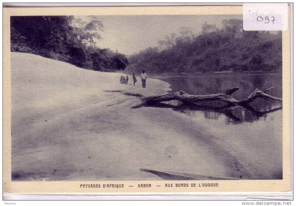 - GABON - AUX BORDS DE L OGOOUE (097) - Gabon