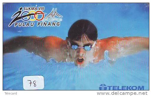 Telecarte NATATION (78) SWIMMING - ZWEMMEN - Nuotare - Schwimmen - Natacion - Phonecard  MALAYSIA - Malaysia