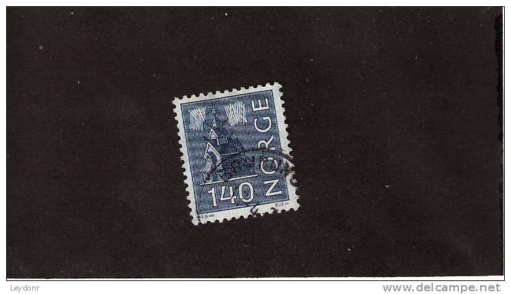 Norway - Norge - Stave Church - Scott # 615 - Used Stamps