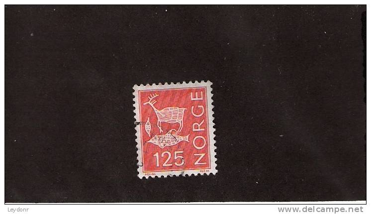 Norway - Norge - Rock Carvings -  Scott # 614 - Used Stamps