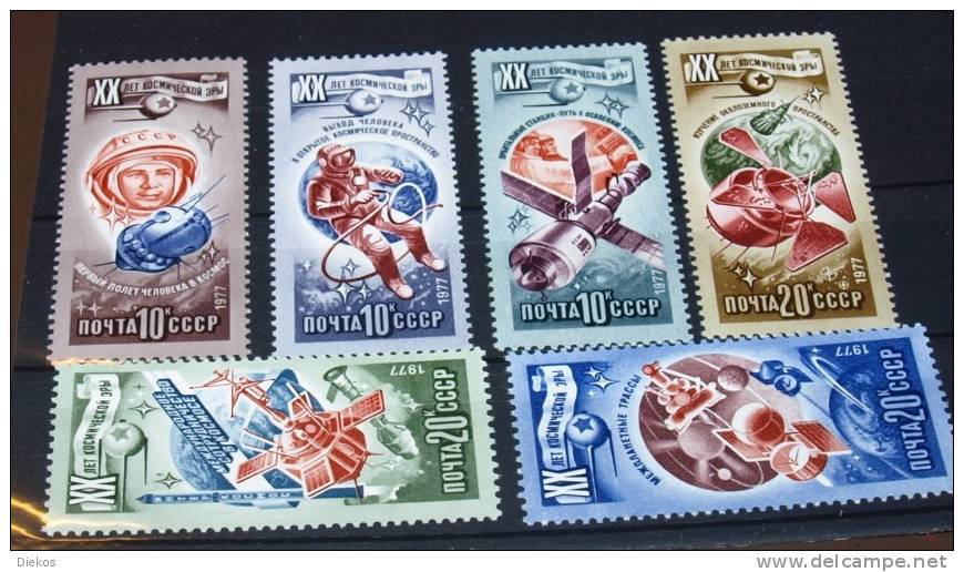 Space,  CCCP Nr:  4648 - 53 Postfrisch **  MNH  #1101 - Russie & URSS