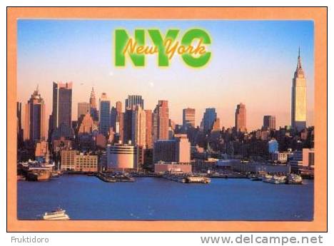 AKUS USA Card About New York City - Panoramische Zichten, Meerdere Zichten