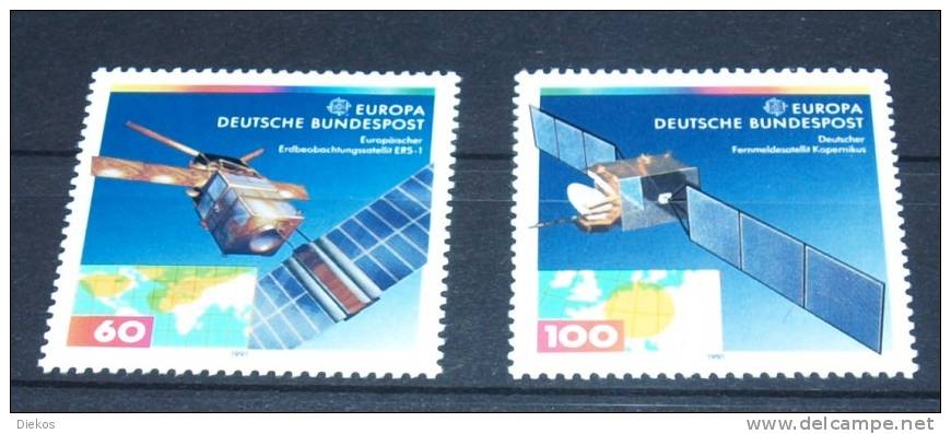 Space,  Deutschland Nr: Satellit Postfrisch **  MNH  #1124 - Oceania