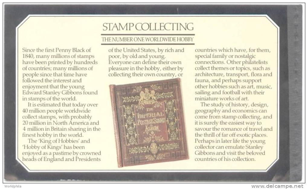 GB / UK / England £4 Story Of Stanley Gibbons SPONSORED Complete MNH ** Prestige BOOKLET 1982 - Booklets