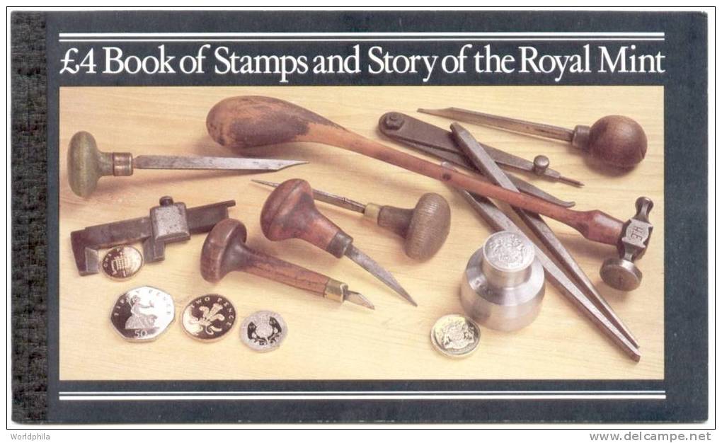 GB / UK / England £4 Story Of The Royal Mint SPONSORED Complete MNH ** Prestige BOOKLET 1983 - Carnets