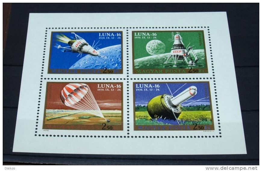 Space,  Magyar Nr:  2642 -45  Luna Postfrisch **  MNH  #1195 - Europe