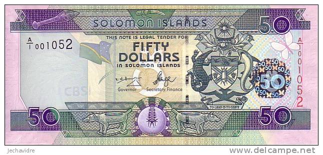 SALOMONS ISLANDS   50 Dollars  Non Daté (2006)   Pick 29     ***** BILLET  NEUF ***** - Salomons