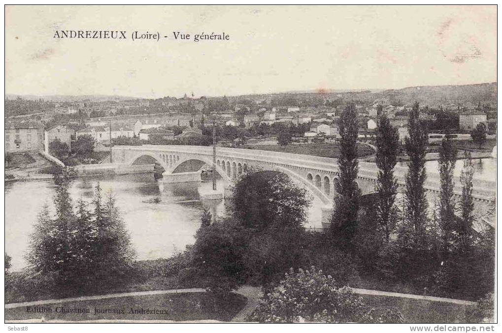 ANDREZIEUX VUE GENERALE - Andrézieux-Bouthéon