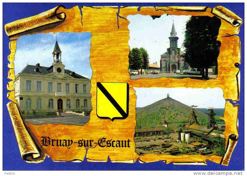 Carte Postale 59.  Bruay-sur-Escaut  Trés Beau Plan - Bruay Sur Escaut