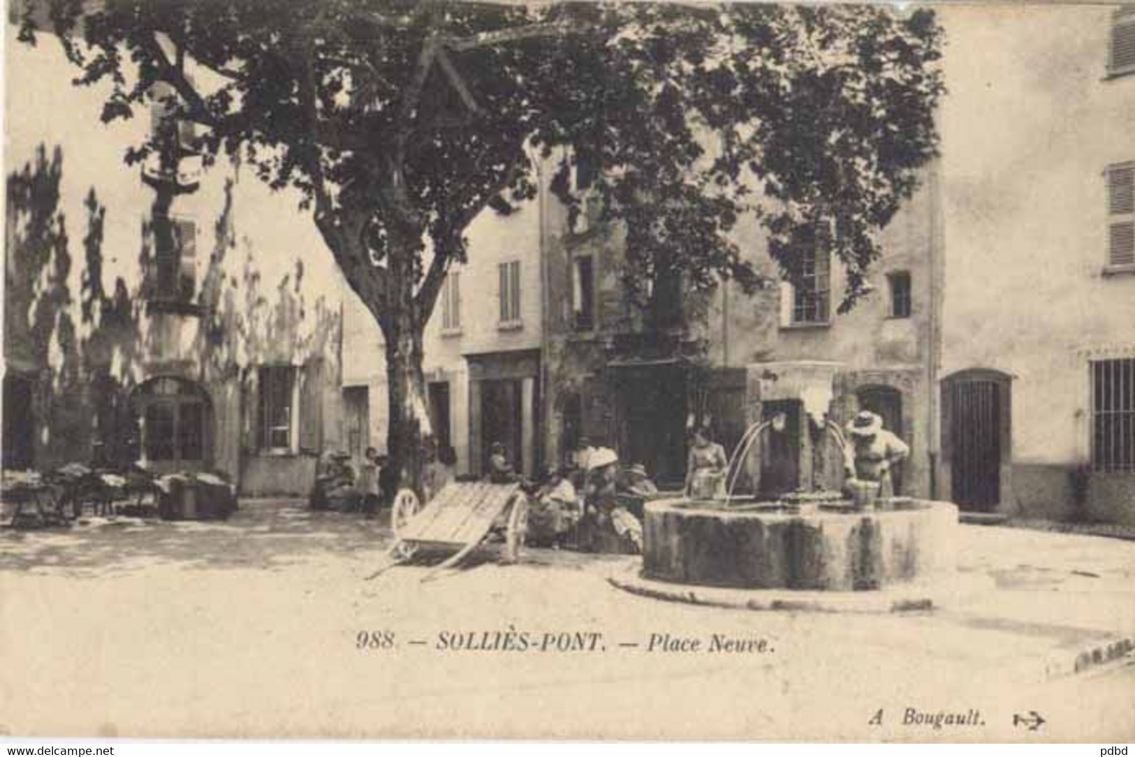 83 . SOLLIES-PONT . Place Neuve . - Sollies Pont